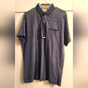 Denim and Flower  Men's Polo Shirt short Sleeve NWT